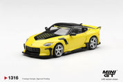 MINIGT 1/64 Nissan Z VeilSide FFZ400 Ikazuchi Yellow