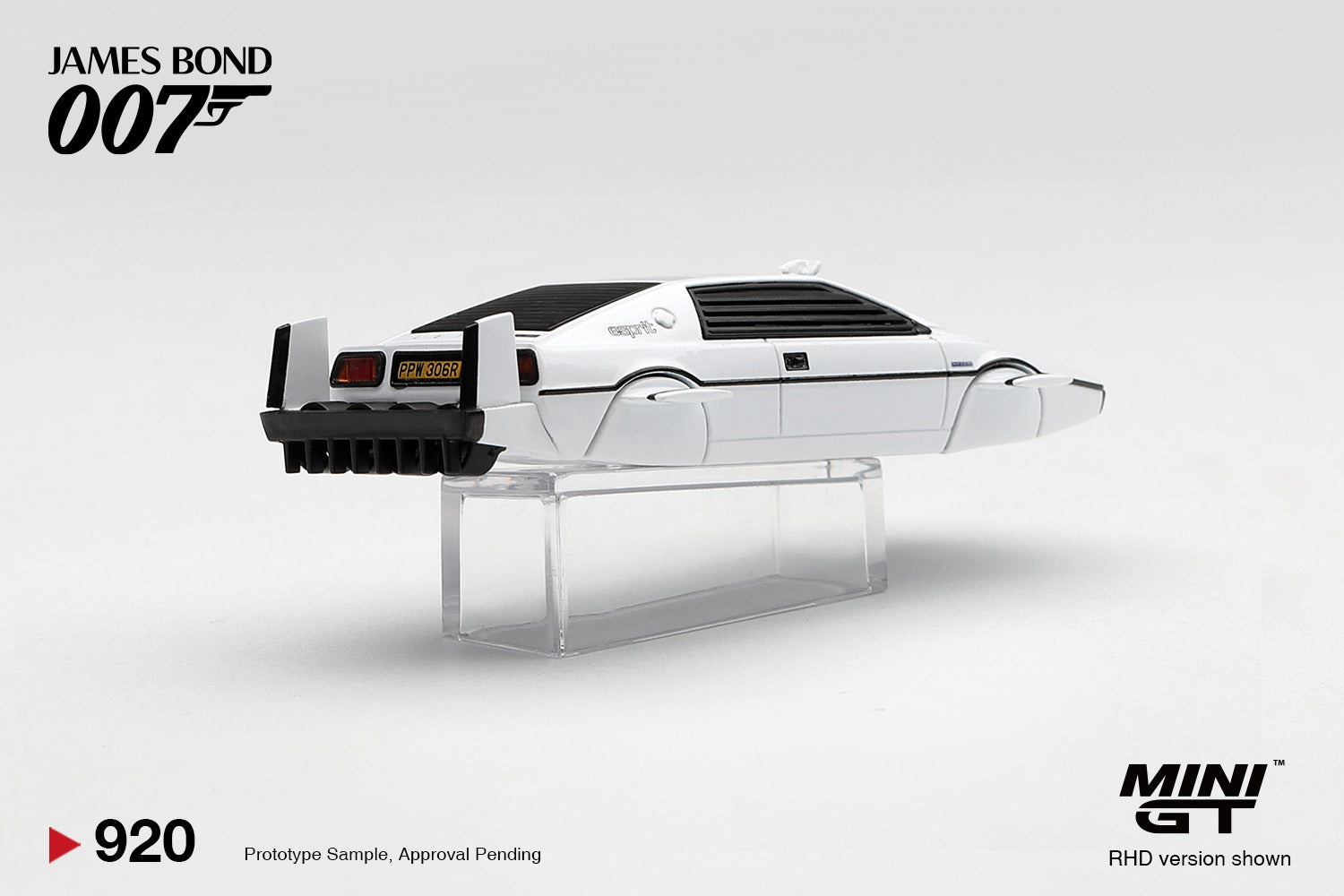 MINIGT 1/64 Lotus Esprit S1 “The Spy Who Loved Me” Submarine / English Blister Packaging (NO CHASE CAR)