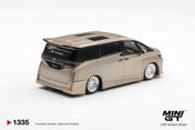 MINIGT 1/64 Toyota Vellfire 40 KUHL Gold Metallic