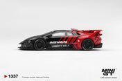 MINIGT 1/64 Lamborghini LB-Silhouette WORKSMURCIELAGO GT Evo Advan