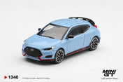MINIGT 1/64 Hyundai Veloster N Performance Blue