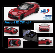 BBRFER64033 * Ferrari 12 Cilindri Rosso Imola