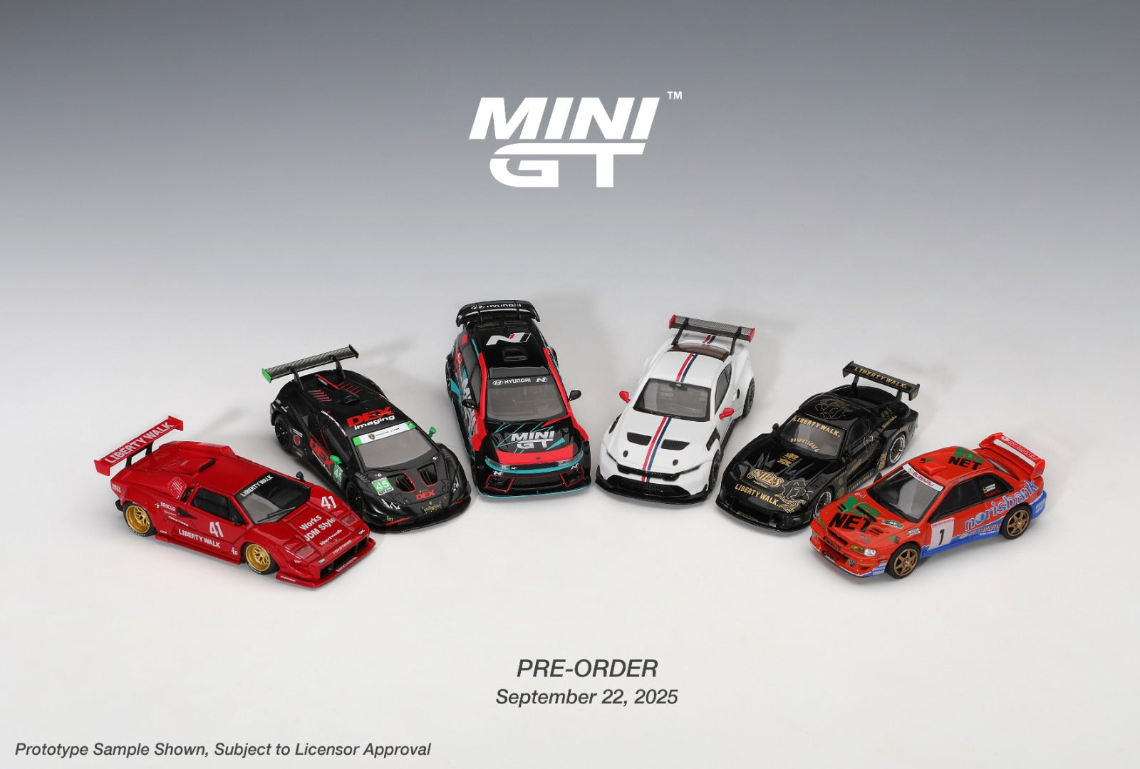 MINIGT 1/64 - Lamborghini Huracán GT3 EVO2 #45 No.45 DEX Imaging 2024 IMSA Daytona 24 Hrs