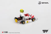MINIGT 1/64 Senna Kart #2 Ayrton Senna da Silva 1993 Masters of Paris-Bercy