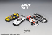 MINIGT 1/64 Shelby GT500 Dragon Snake Concept Chrome Silver