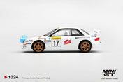 MINIGT 1/64 Subaru Impreza WRC98 #17 1999 Rally Monte-Carlo