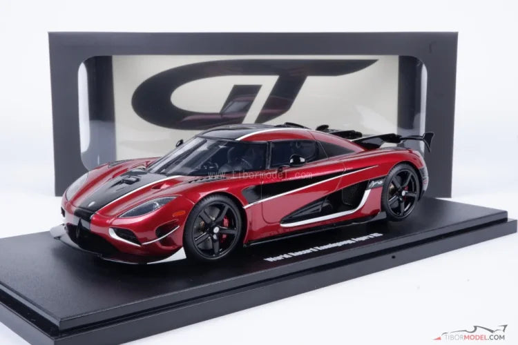 GT SPIRIT 1:18 柯尼塞格Agera RS 世界纪录 红金属色 2017 限量999台