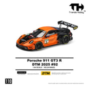 Trends Hobby TH 1:64 Porsche licensed product. Porsche 911 GT3 R DTM 2025 DTM 2025 No. 92 (110) 241084 (D)