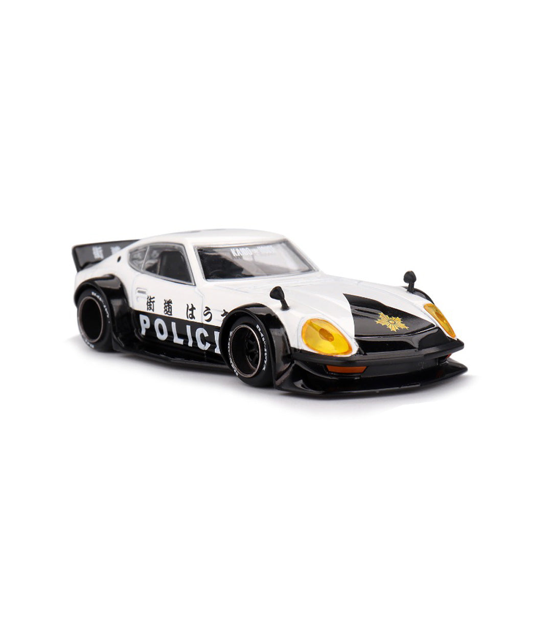KaidoHouse x MINI GT 日产 Fairlady Z Kaido GT Police KHMG208 *