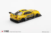 MINIGT 1/64 Nissan LB-ER34 Super Silhouette SKYLINE Sport Yellow