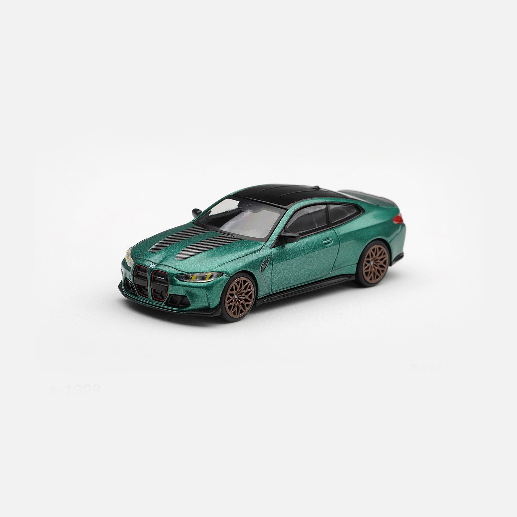 MINIGT 1/64 BMW M4 CS Frozen Isle of Man Green Metallic