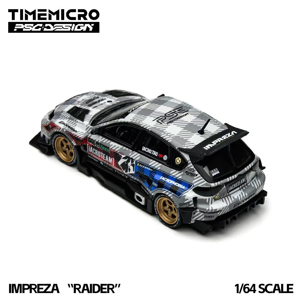 TIMEMICRO × PSC DESIGN 1:64 SUBARU IMPREZA "RAIDER" TM648302