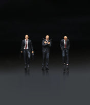 MOREART1:64 PROFESSIONAL AGENT ACTION FIGURE SET SIMULATION RESIN MODEL