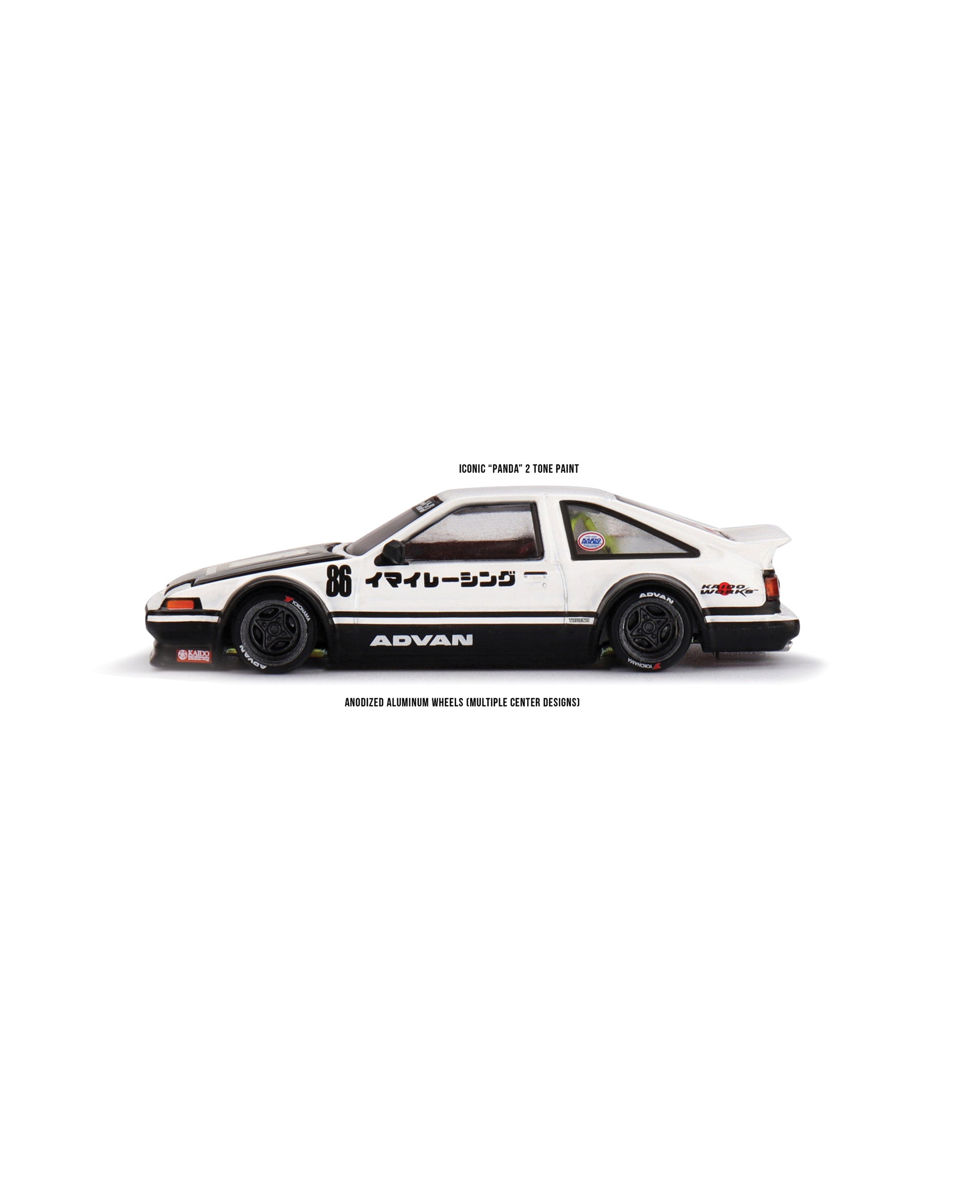 KAIDO HOUSE X MINI GT 1:64 丰田AE86 Sprinter Trueno Kaido Street V1 - KHMG180