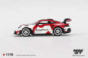 MINIGT - 1/64 Porsche 911(992) GT3 RS Weissach RingTaxi .com