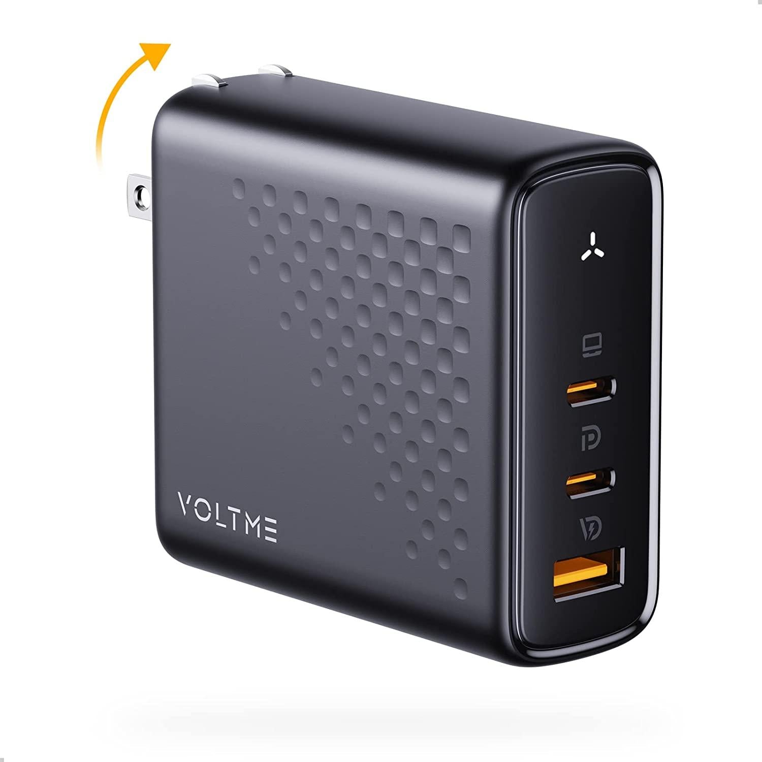 VOLTME,REVO 140 PD3.1 CCA,PPS 快充充电器(氮化镓 III 技术) | 黑色