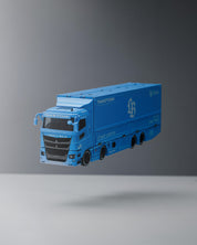 GCD 1:64 LB-TRUCKS Mitsubishi Fuso Super Great BBblue
