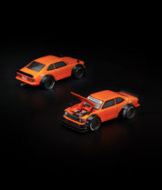 POP RACE 1:64 - TOYOTA COROLLA KE25 ORANGE - PR640409