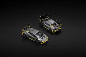 POP RACE 1:64 LAMBORGHINI HURACAN STO MATTE GREY - PRE ORDER