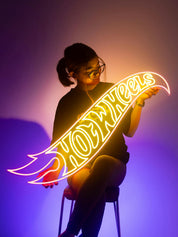 Premium Hotwheels Neon Sign 100cm x 30cm