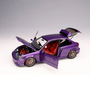 1:18 HONDA CIVIC TYPE R (EK9) – PEARL PURPLE – MOTORHELIX - PRE ORDER