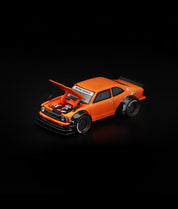 POP RACE 1:64 - TOYOTA COROLLA KE25 ORANGE - PR640409