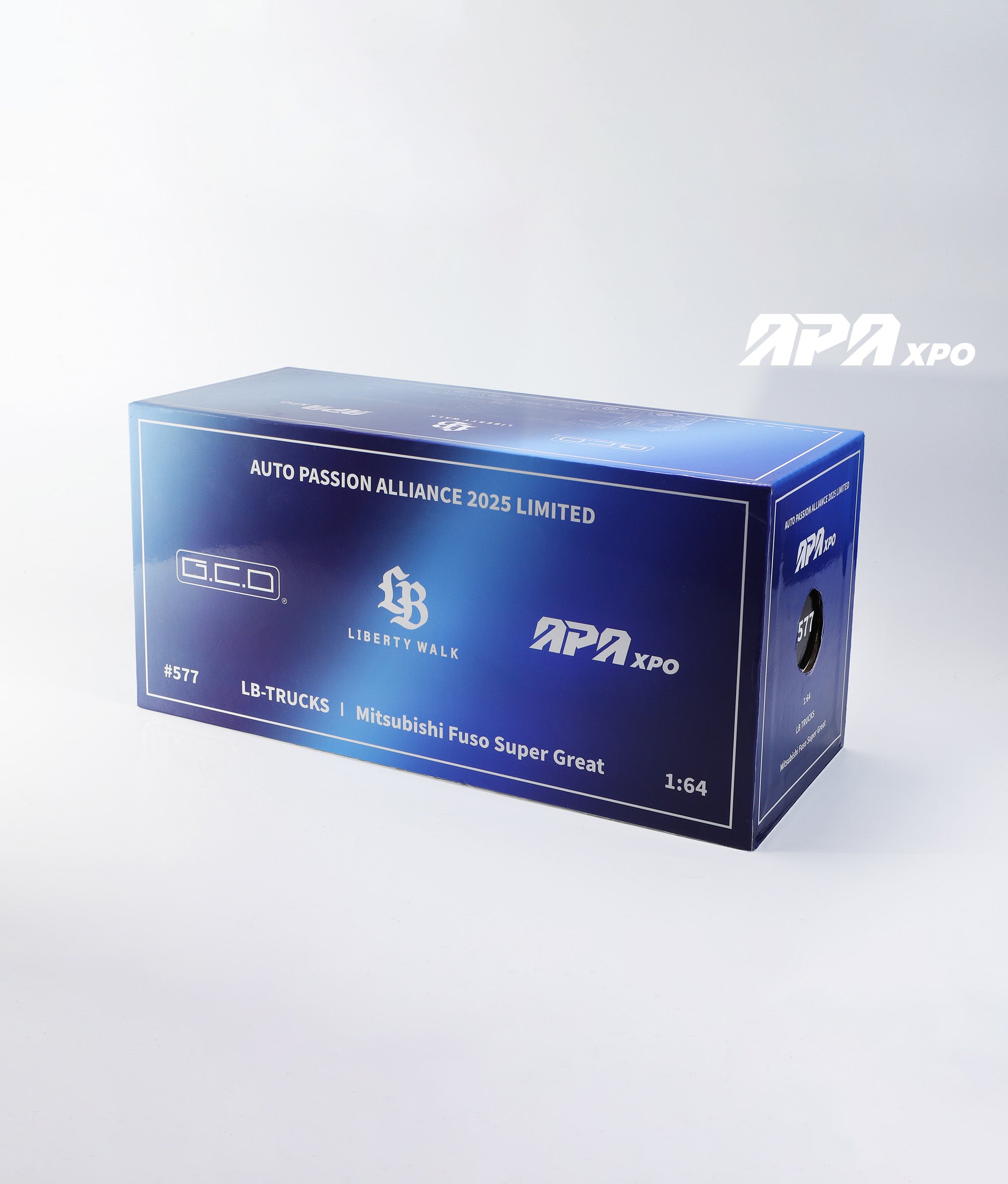 GCD 1:64 三菱扶桑 Super Great 运输车 LBWK APA xpo 特别限量版