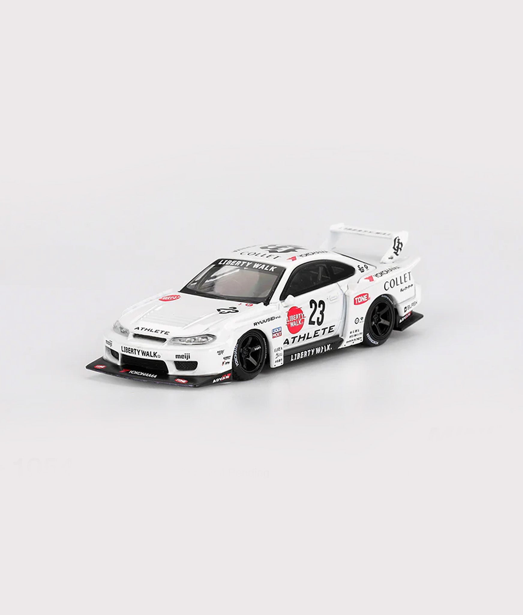MINI GT 1:64 Nissan LB-Super Silhouette S15 Silvia Athlete White