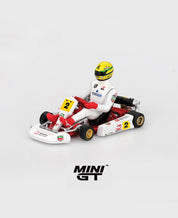 MINIGT 1/64 Senna Kart #2 Ayrton Senna da Silva 1993 Masters of Paris-Bercy