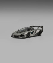CM MODEL - 1:64 McLaren Senna GTR – Metallic Silver Gray