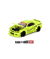 KaidoHouse x Mini GT Nissan Skyline GT-R (R34) Kaido Works V4 KHMG241